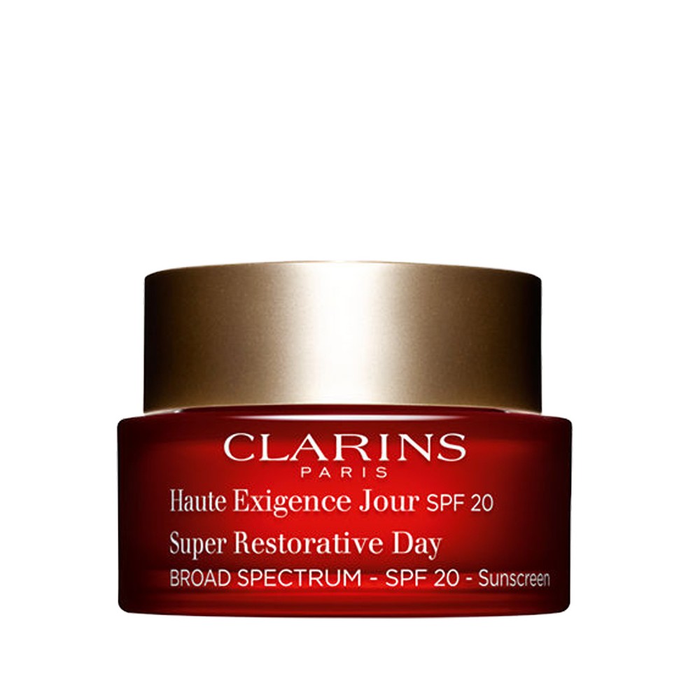 clarins super restorative day cream with spf 20