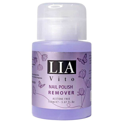 Lia Vito Nail Polish Remover Acetone Free 150ml