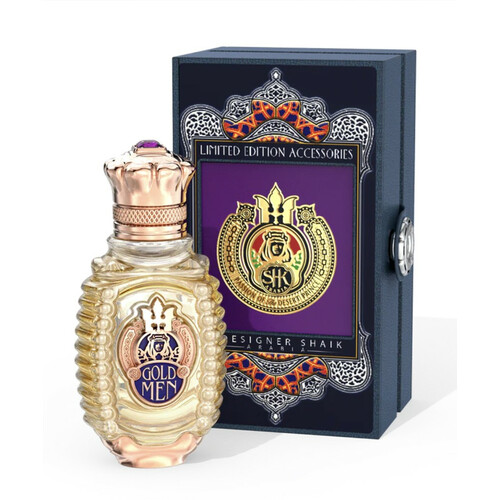 Shaik Opulent Shaik Amethyst Travel  Gold Edition Parfum Men 30ml