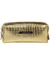 INGLOT Cosmetic Bag Crocodile Leather Pattern Black Small R24393