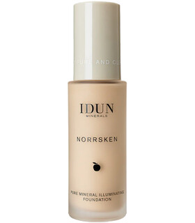 Idun Liquid Mineral Foundation Norrsken light cover disa