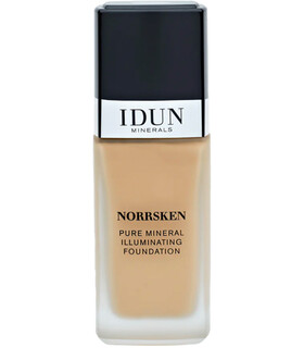 Idun Liquid Mineral Foundation Norrsken (light cover) Embla