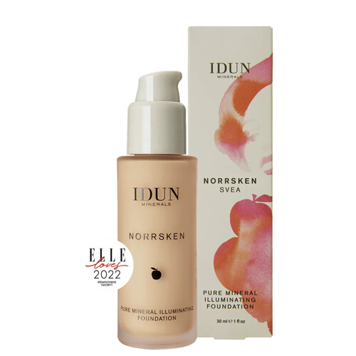 Idun Liquid Mineral Foundation Norrsken (light cover) Svea