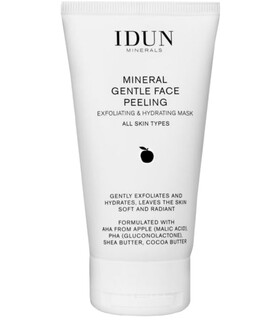 Idun Skin Care Mineral Gentle Face Peeling Exfoliating Cream 75ml