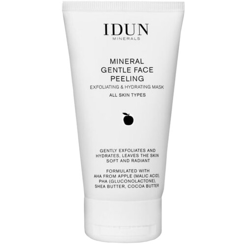 Idun Skin Care Mineral Gentle Face Peeling Exfoliating Cream 75ml