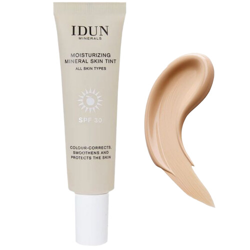 Idun Moisturizing Sunscreen SPF30 Colored Light-Medium 27ml