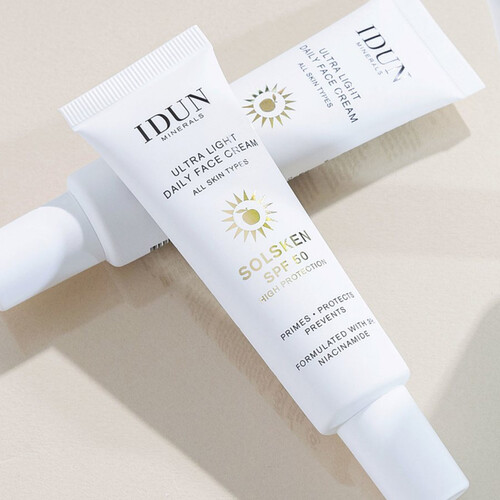 Idun Minerals Ultra Light Daily Face Cream Spf50 30ml