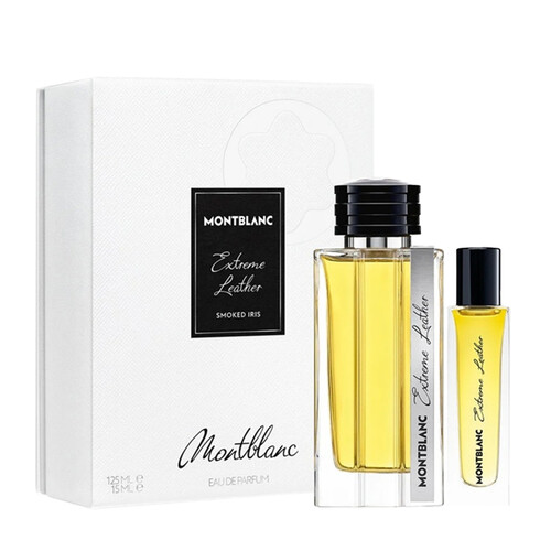 Montblanc Extreme Leather Smoked Iris Set Edp 125ml+15ml