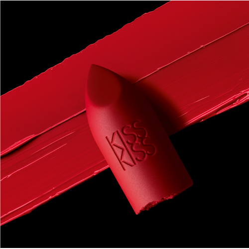 گرلن رژلب کیس کیس مت M331 - Guerlain Rouge KissKiss Matte M331 chilli red